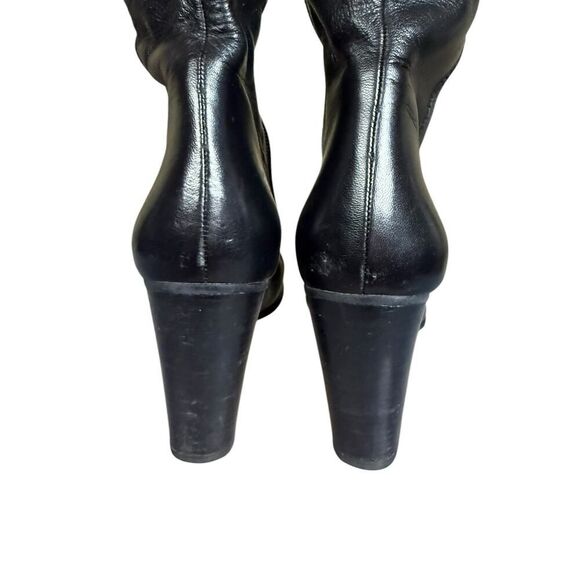 Stuart Weitzman Belmont Nappa Leather Black Knee High Boot Women's Size 8.5 - Picture 10 of 15
